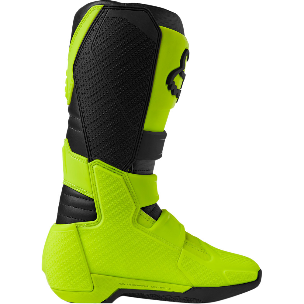 Fox Racing Comp Motocross Boots Flo Yellow fox comp motocross laarzen geel - bottes motocross fox comp jaune - Fox Motocross-Stiefel Comp Gelb