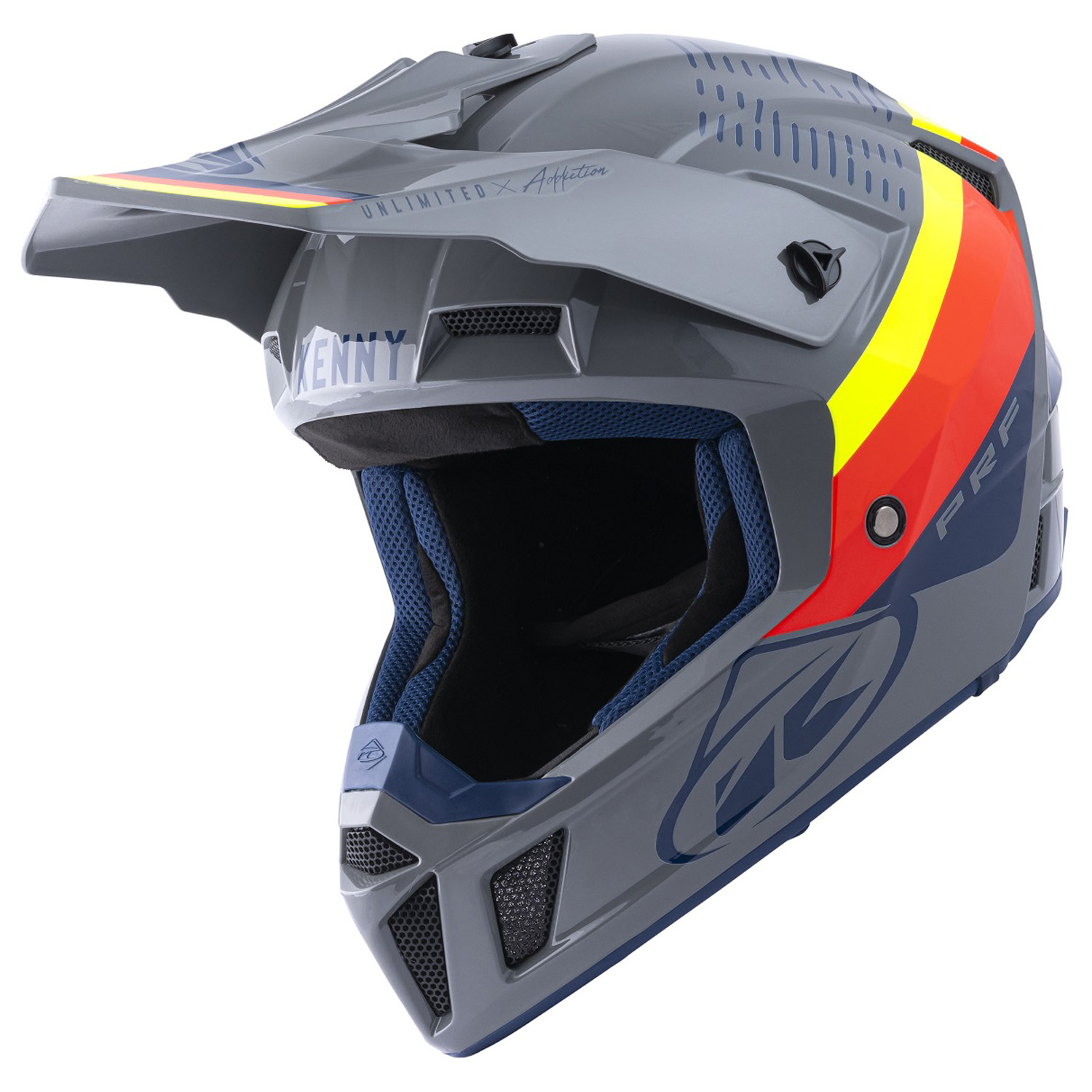 Kenny Racing Performance Helmet Grey - Sixstar Racing