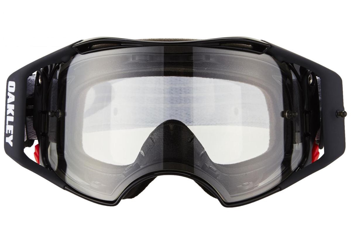 Oakley Airbrake MX Jet Black Speed Goggle Clear Lens - Sixstar Racing