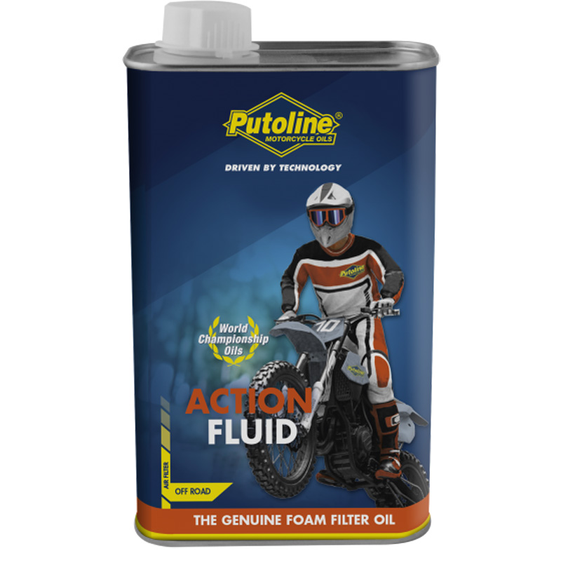 Putoline Action Fluid Air Filter Oil 1L - 70005 luchtfilter olie motocross enduro putoline - luchtfilter olie motocross enduro Luftfilteröl motocross enduro