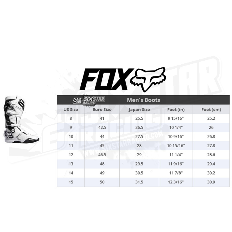 Fox Racing Instinct Boots Black - Sixstar Racing