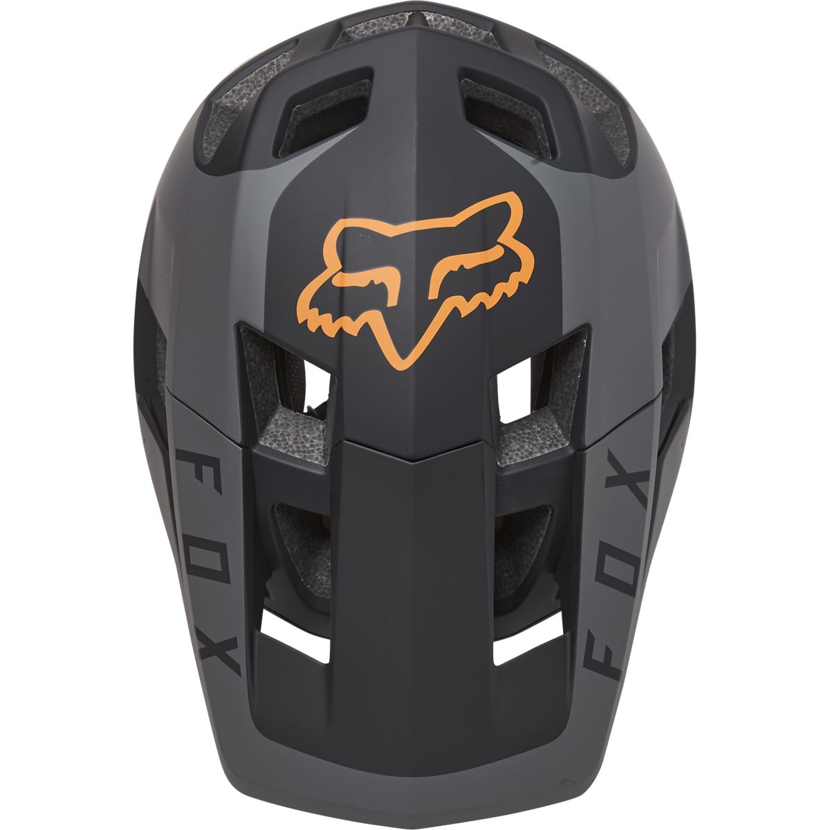 Fox Racing Dropframe Pro Sideswipe Helmet Black Gold - Sixstar Racing