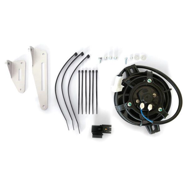 X-Grip Radiator-Fan Kit KTM EXC 2018-2023 EXC-F 2017-2023  Husqvarna TE 2018-2023 FE 2017-2023 GasGas EC EC-F 2021-2023 radiator ventilator kit ktm EXC-F enduro - husqvarna TE/FE enduro - kit ventilateur x-grip ktm enduro exc husqvarna TE/FE GasGas EC