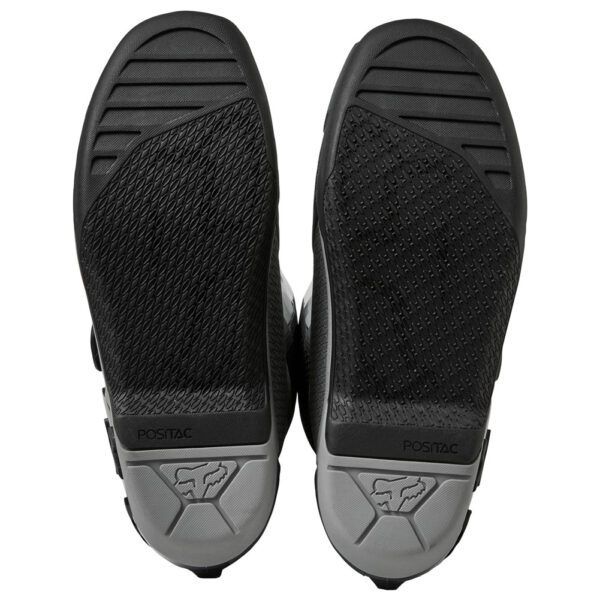 Fox Racing Comp Motocross Boots Dark Shadow - motocross laarzen zwart/grijs crosslaarzen stiefel - bottes motocross noir/gris