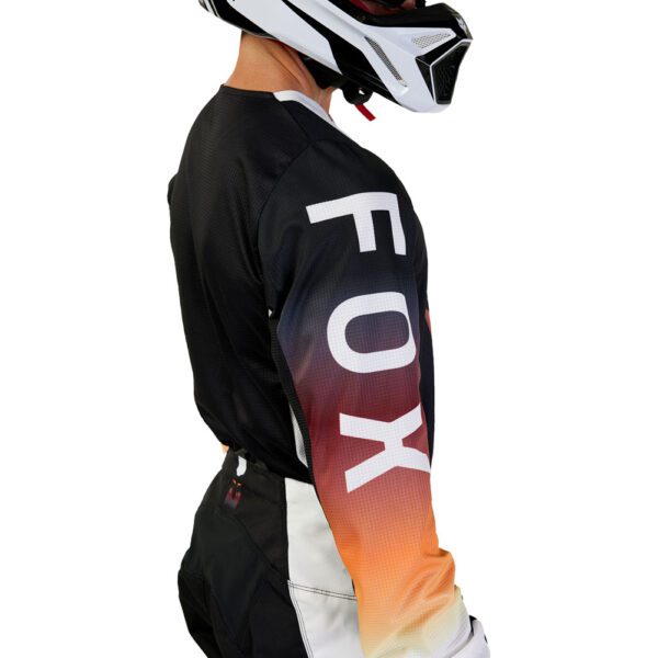 2024 Fox Racing 180 Flora Jersey Black - 31276-001- fox 180 flora crosstrui zwart - motocross trikot fox 180 flora schwarz - maillot motocross fox 180 flora noir