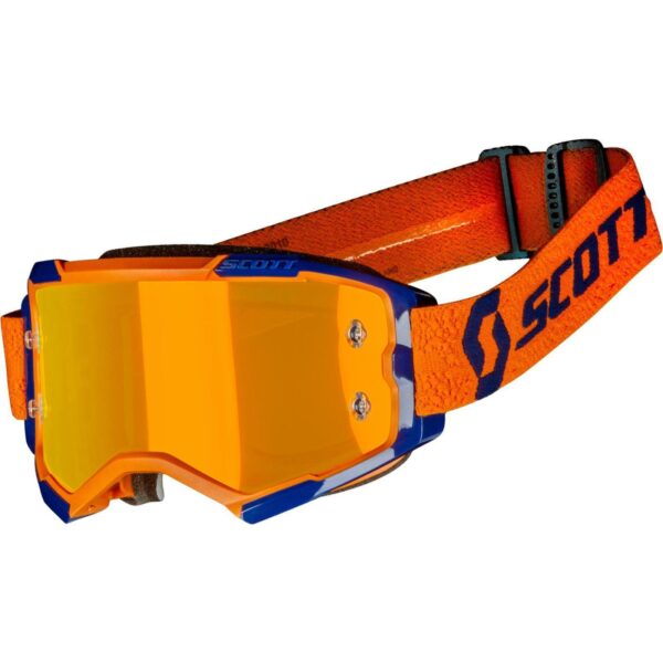 Scott Fury Motocross Goggle Grey/Orange Chrome Orange Lens