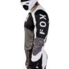 2024 Fox Racing 180 Nitro Jersey Dark Shadow - fox 180 nitro crosstrui zwart/grijs - maillot motocross fox 180 nitro noir/gris - motocross trikot fox 180 nitro schwarz/grau