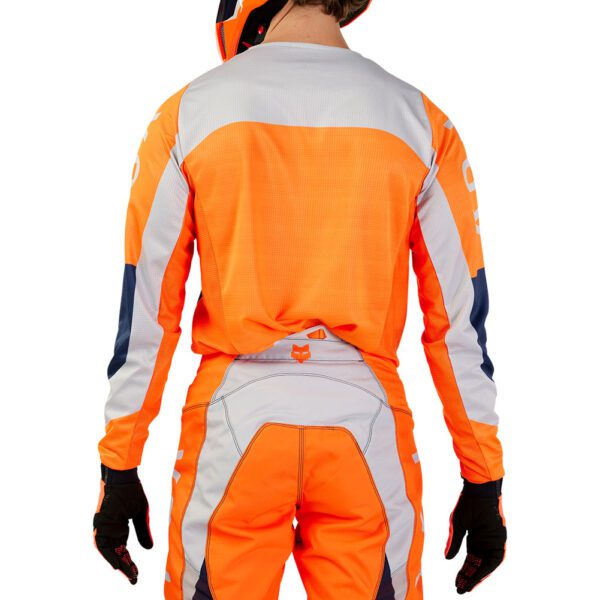 2024 Fox Racing 180 Nitro Jersey Flo Orange - fox 180 nitro crosstrui oranje - maillot motocross fox 180 nitro orange - motocross trikot fox 180 nitro orange