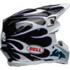 Bell Moto-9S Flex Salyco Helmet White/Black - casque motocross bell moto-9 slayco blanc/noir - bell moto-9s slayco motocorss helm wit/zwart - motocross-helm bell moto-9S slayco weiss/schwarz