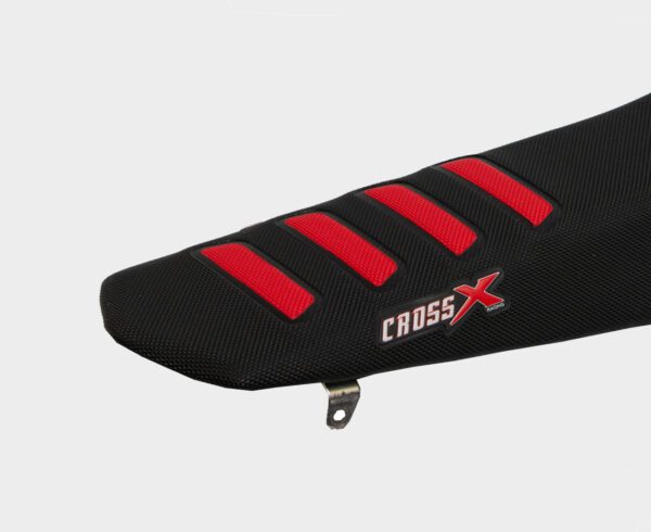 CrossX UGS Wave Seat Cover Black/Red - Zadelhoes Zadelovertrek zart/rood- Housse de selle noir/rouge